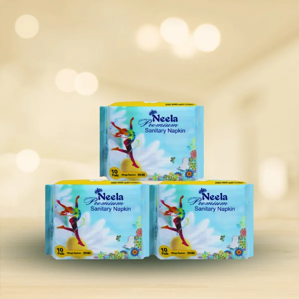 Neela Premium Sanitary Napkin - 3 Pack Combo